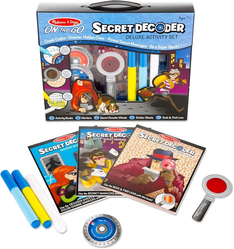 

Secret Decoder Deluxe Activity Set Paperback