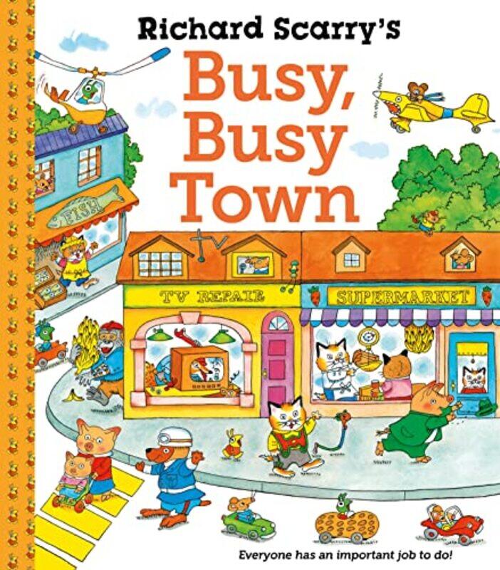 

Richard Scarrys Busy Busy Town by Richard Scarry-Paperback
