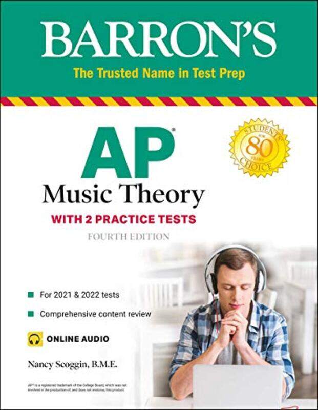 

Ap Music Theory 2 Practice Tests Comprehensive Review Online Audio by Scoggin, Nancy Fuller, B.M.E. - Paperback