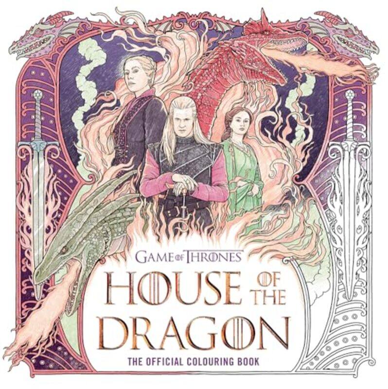 

House of the Dragon: The Official Colouring Book by Random House Worlds -Paperback