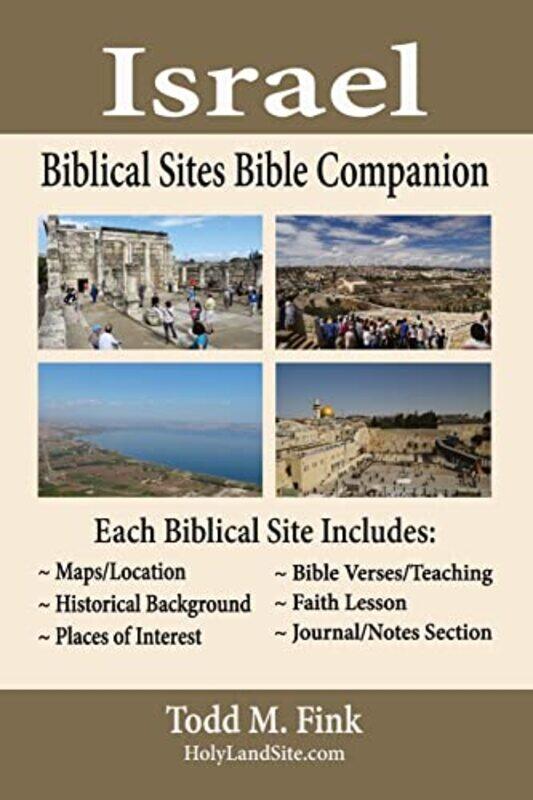 

Israel Biblical Sites Bible Companion by Fink-Paperback