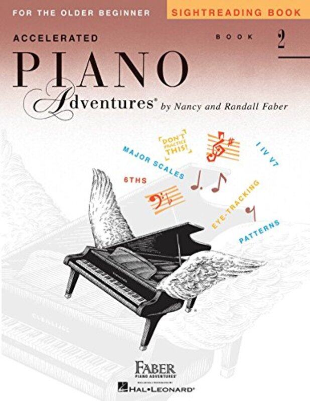 

Accelerated Piano Adventures Sightreading Book 2 By Nancy Faber - Paperback