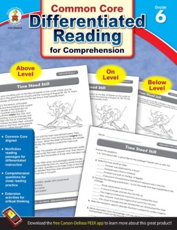 

Differentiated Read For By Gr6 Comprehension - Paperback