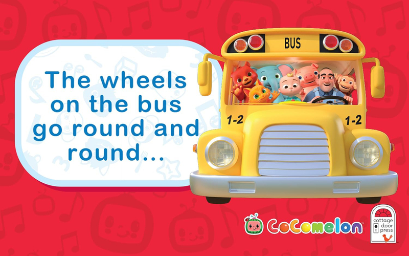 Cocomelon Wheels on the Bus, Board Book, By: Scarlett Wing