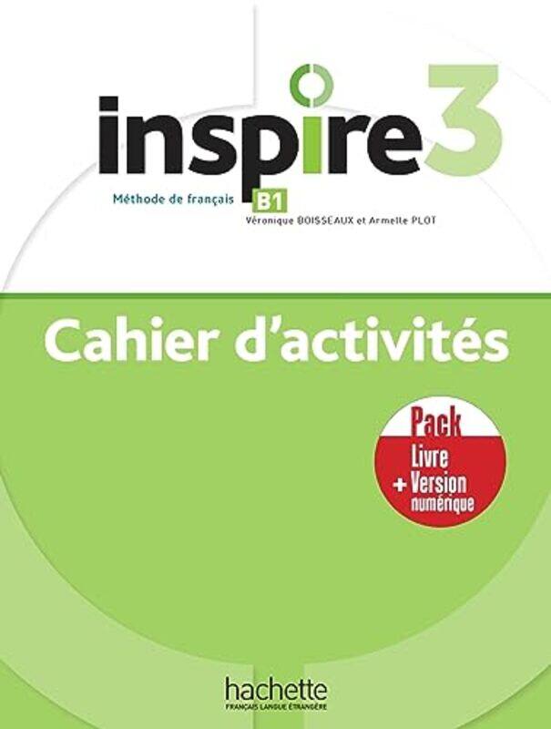 

Inspire 3 Pack Cahier dactivites Version numerique by Sam HolymanLawrie Ryan-Paperback