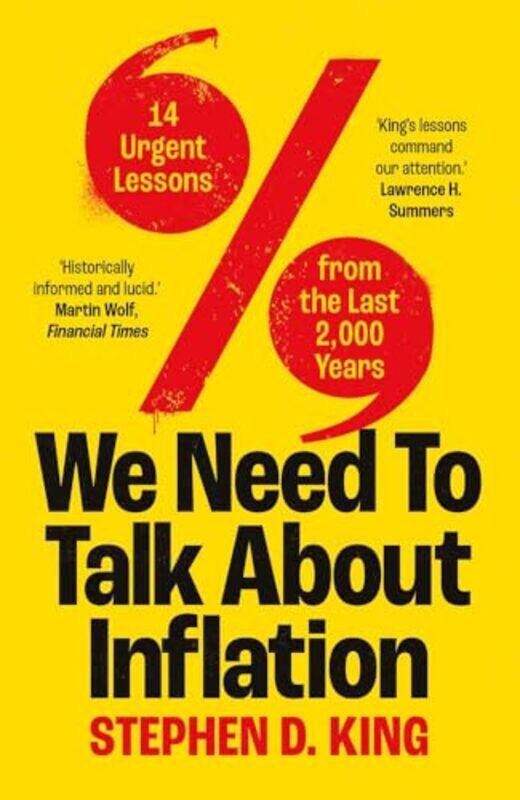 

We Need to Talk About Inflation by Stephen D. King -Paperback