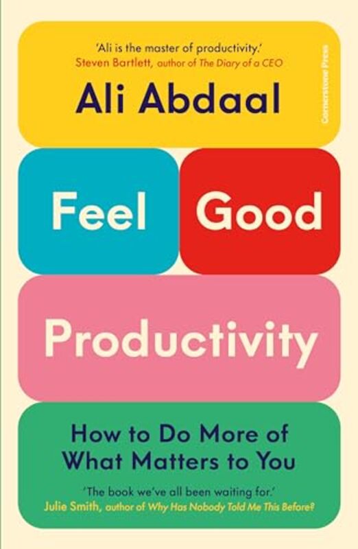 Feelgood Productivity How To Do More Of What Matters To You Abdaal, Ali Hardcover