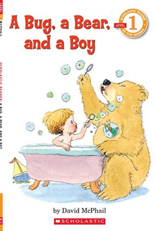 

A Bug, a Bear, and a Boy (Scholastic Reader, Level 1), Paperback Book, By: David Mcphail