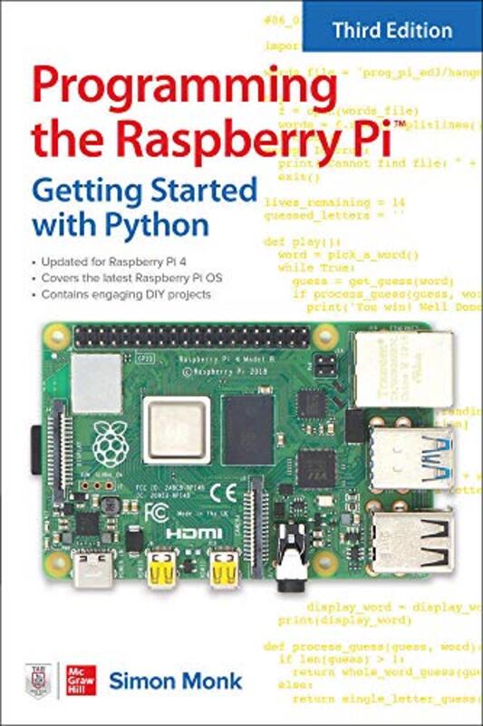 Programming the Raspberry Pi Third Edition Getting Started with Python by David Walliams-Paperback