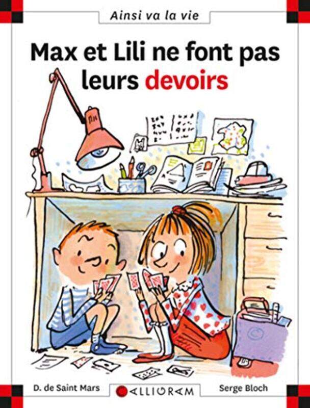 

Max et Lili ne font pas leurs devoirs,Paperback by Dominique de Saint Mars