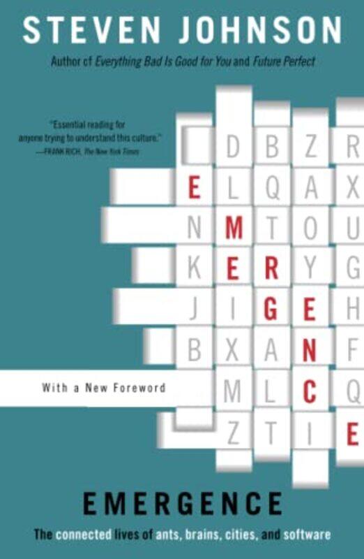 

Emergence: The Connected Lives of Ants, Brains, Cities, and Software , Paperback by Steven Johnson