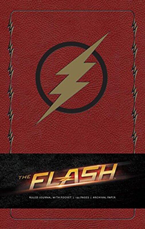 

The Flash Hardcover Ruled Journal, By: Insight Editions