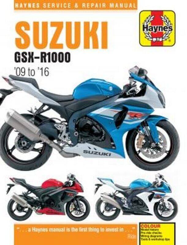 

Suzuki GSXR1000 09 16 Haynes Repair Manual by Matthew Coombs-Paperback