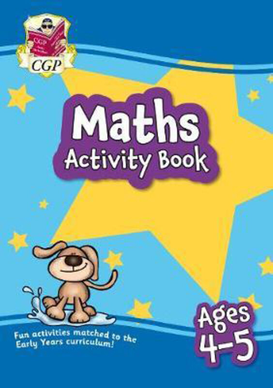 

Maths Activity Book for Ages 4-5 (Reception): Perfect for Learning at Home, Paperback Book, By: CGP Books