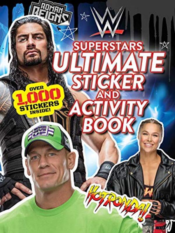 Wwe Superstars Ultimate Sticker And Activity Book By Buzzpop -Paperback