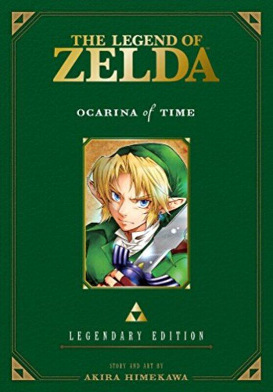 

The Legend of Zelda Ocarina of Time Legendary Edition by Akira Himekawa-Paperback