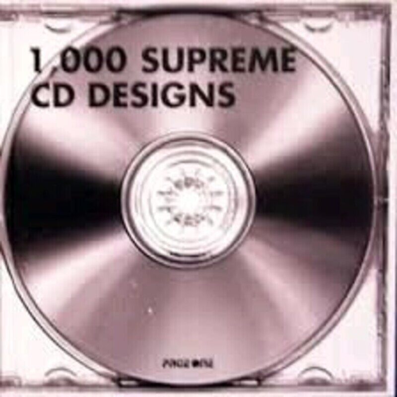 

1000 Supreme CD Design, Paperback, By: Various