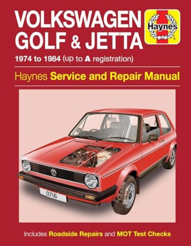 

VW Golf and Jetta Mk 1 Petrol 11 and 13 74 84 Haynes Repair Manual by Haynes Publishing-Paperback