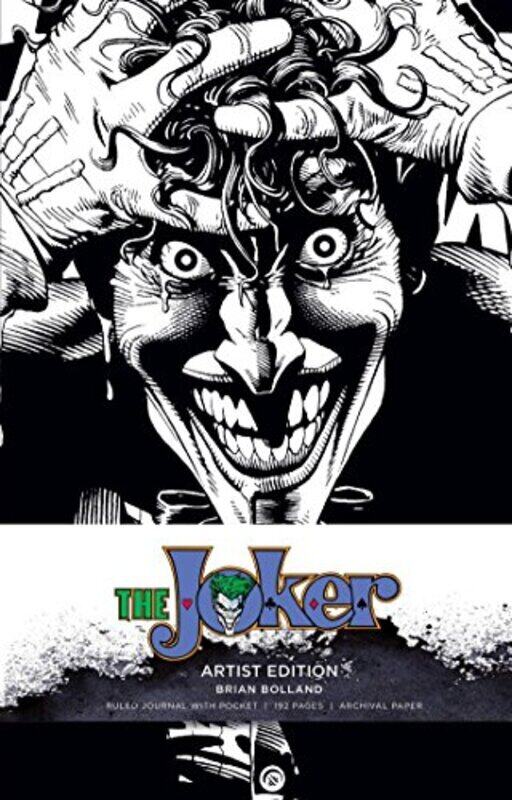 

Dc Comics: Joker Hardcover Ruled Journal Artist Edition , Paperback by Insight Editions