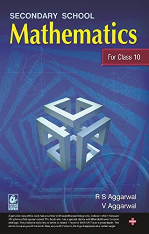 

Secondary School Mathematics For Class 10 Examination 20202021 - Paperback