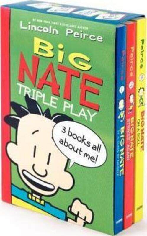 

Big Nate Triple Play Box Set: Big Nate: In a Class by Himself, Big Nate Strikes Again, Big Nate on a.paperback,By :Lincoln Peirce