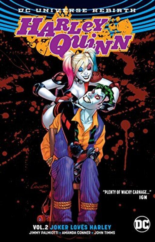 

Harley Quinn Vol. 2: Joker Loves Harley (Rebirth), Paperback Book, By: Amanda Conner