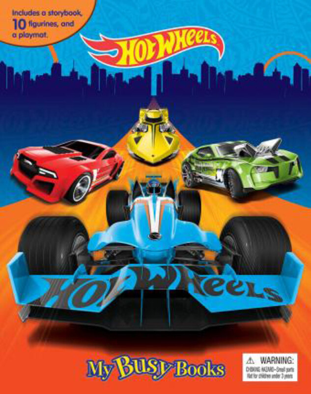 

Mattel Hot Wheels, Board Book, By: Phidal Publishing