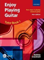 Enjoy Playing Guitar Tutor Book 1 + CD: First steps in playing classical guitar.paperback,By :Cracknell, Debbie