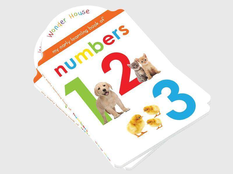 

My Early Learning Book Of Numbers 123: Attractive Shape Board Books For Kids, Board Book, By: Wonder House Books