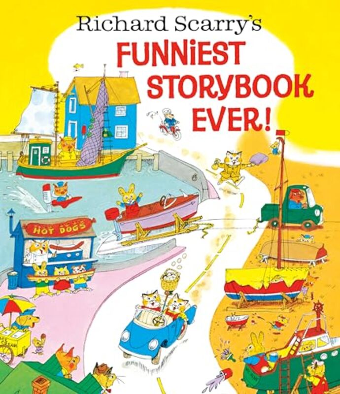 Richard Scarrys Funniest Storybook Ever by Richard Scarry-Hardcover