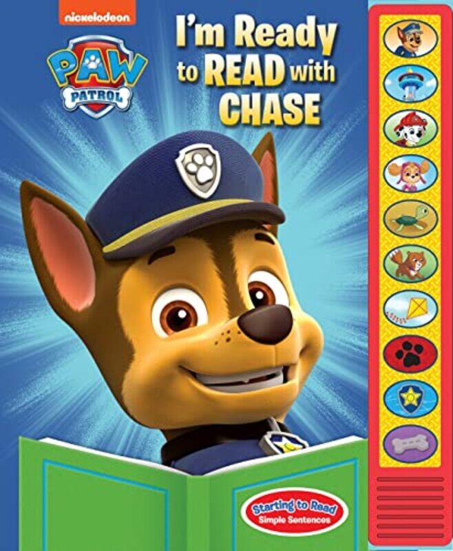 

Nickelodeon PAW Patrol Im Ready to Read with Chase Sound Book by PI KidsFabrizio Petrossi-Hardcover