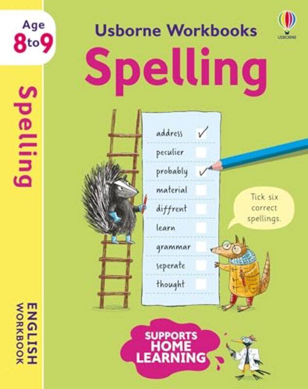 

Usborne Workbooks Spelling 89 by Jane BinghamMagda Brol-Paperback