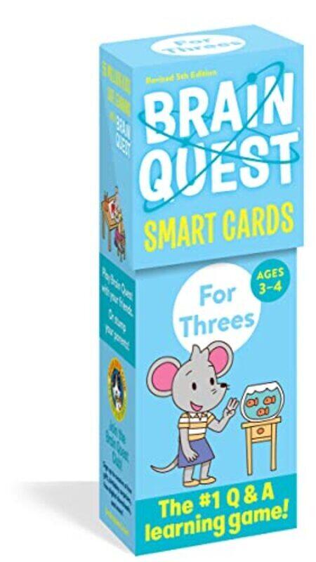 

Brain Quest for Threes Smart Cards Revised 5th Edition,Paperback,By:Workman Publishing - Feder, Chris Welles - Bishay, Susan