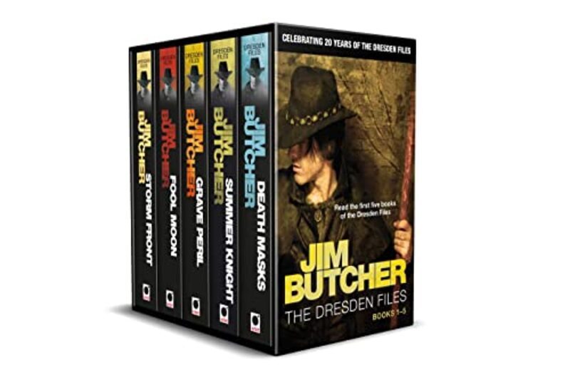 Jim Butcher'S Dresden Files - 20Th Anniversary Box Set: Books 1-5 In Series   Paperback