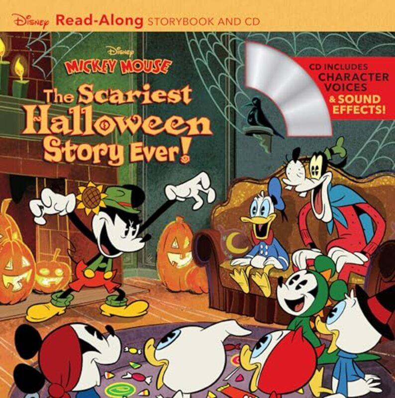 

Mickey Mouse Halloween Storybkcd By Readalong - Paperback