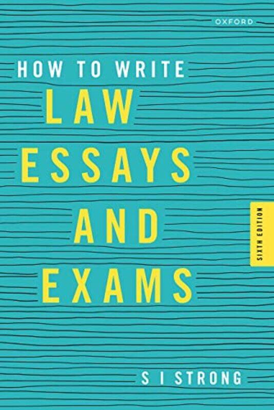 

How to Write Law Essays & Exams by Poppy O'NeillLucy Rogers-Paperback