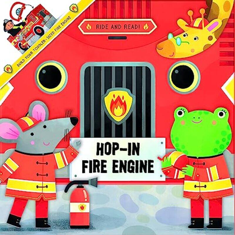 

Hopin Fire Engine Ride And Read by Paperback