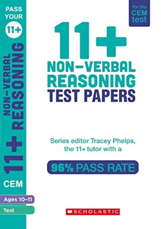

11+ Nonverbal Reasoning Tests Ages 1011 By Tracey Phelps -Paperback