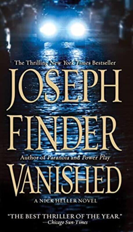 

Vanished By Finder Joseph - Paperback
