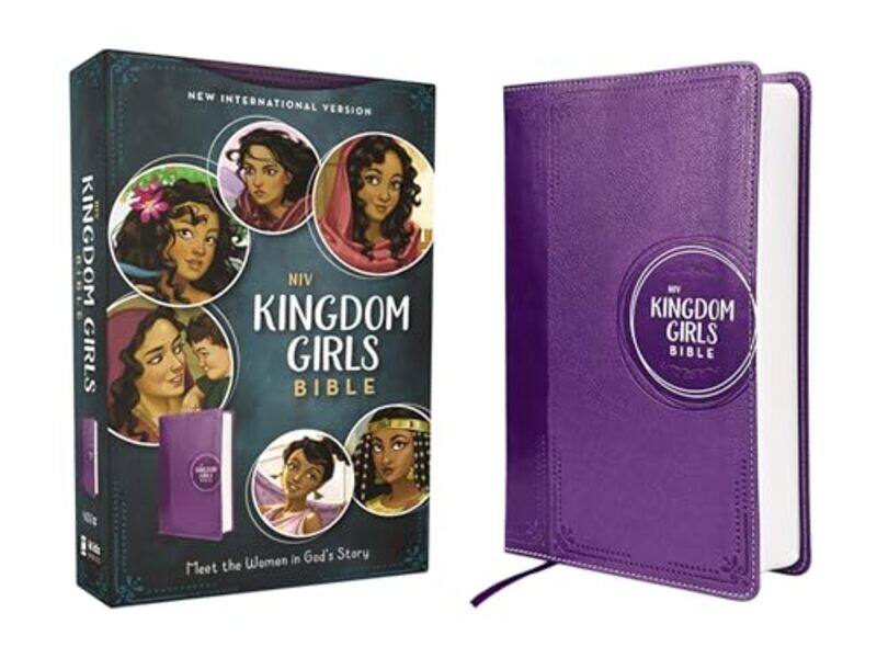 

Niv Kingdom Girls Bible Full Color Leathersoft Purple Comfort Print Meet The Women In Gods St By Syswerda, Jean E. - Paperback