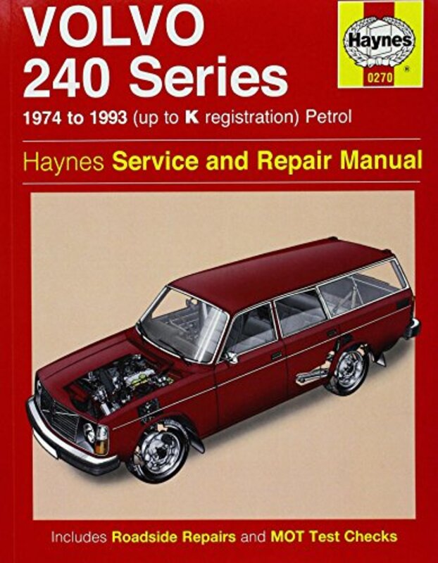 

Volvo 240 Series Petrol 74 93 Haynes Repair Manual by Haynes Publishing-Paperback