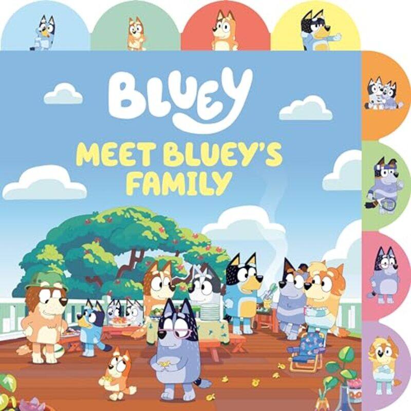 

Meet Blueys Family A Tabbed Board Book By Penguin Young Readers Licenses -Paperback