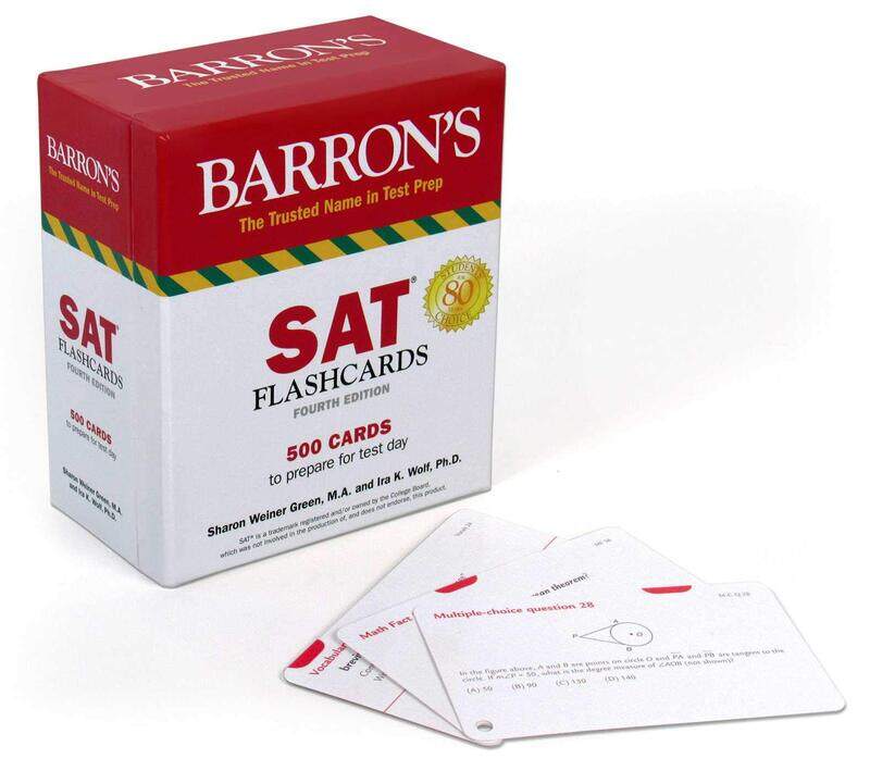 

SAT Flashcards: 500 Cards to Prepare for Test Day, Paperback Book, By: Sharon Weiner Green