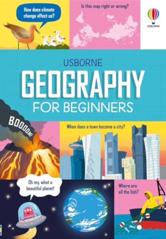 Geography For Beginners by Sarah Hull,Minna Lacey,Lara Bryan Hardcover
