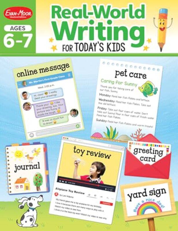 

Real World Writing Activities For Todays By Age 6-7 - Paperback