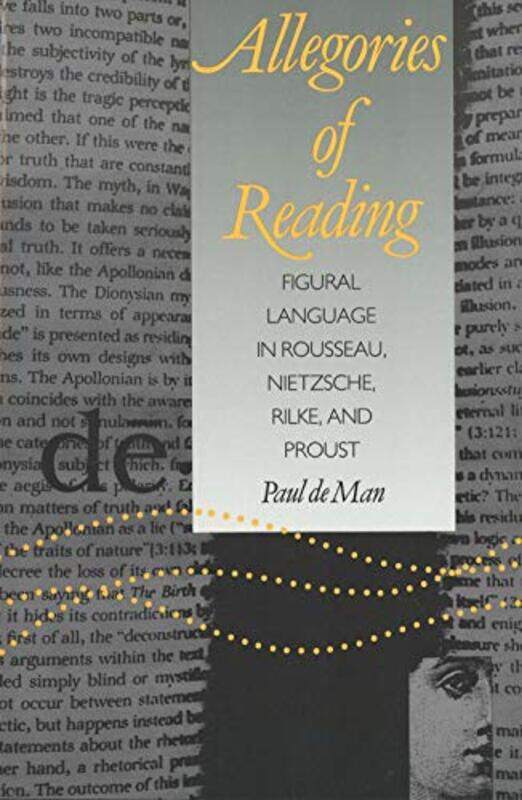 

Allegories of Reading by Paul de Man-Paperback