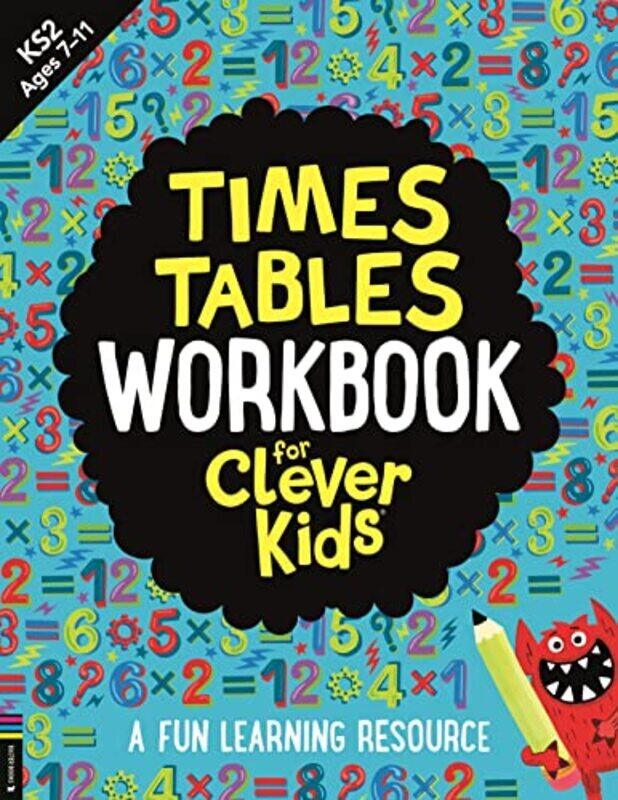 

Times Tables Workbook For Clever Kids by Gareth Moore -Paperback