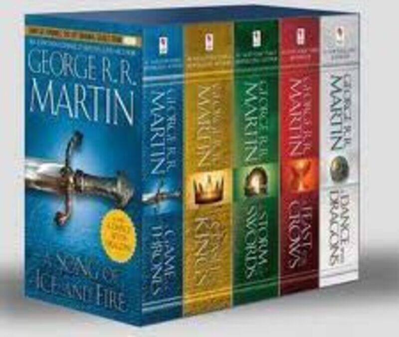 

^(OS) Game of Thrones 5-Copy Boxed Set (boxed set).paperback,By :George R. R. Martin