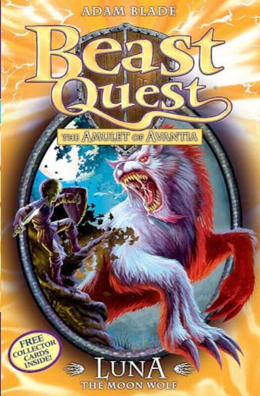

Beast Quest Luna the Moon Wolf by Adam Blade-Paperback