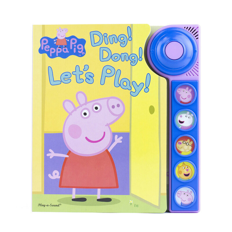 

Peppa Pig: Ding! Dong! Let's Play!, Board Book, By: Kathy Broderick